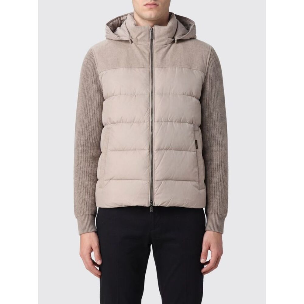 Moorer Jacket Men Beige